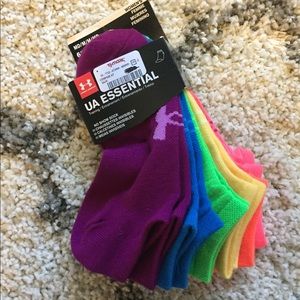 Multi pack of Under Armour colored socks